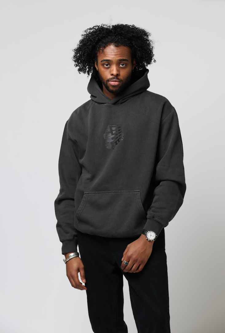 BFR Noir Faded Hoodie